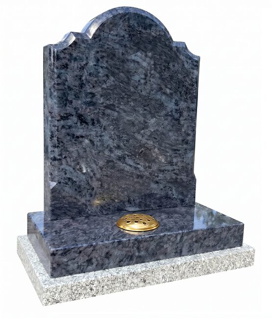 Curved top scotia shoulders Headstone