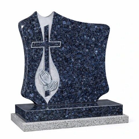 Praying Hands Headstone