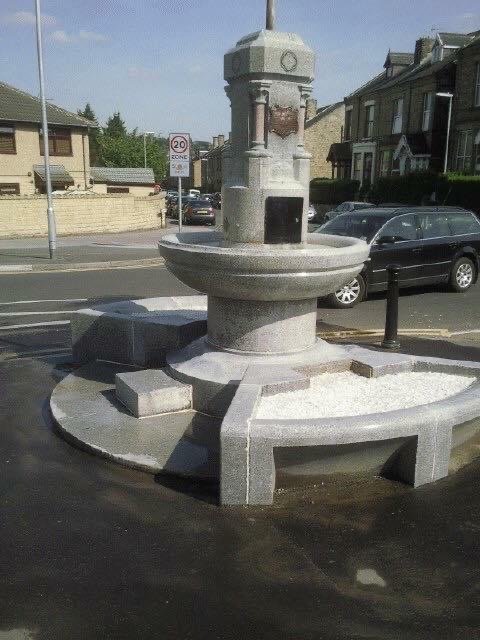 Horse Trough Memorial in Yorkshire after restoration