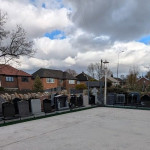 Showroom and yard memorial display