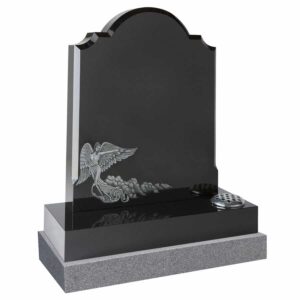 black Colby headstone