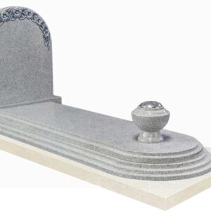 Bird Grey granite kerb set