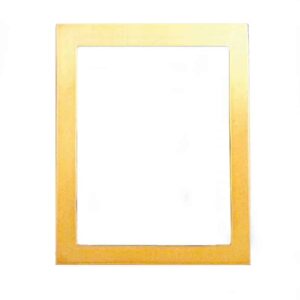 Rectangle bronze frame