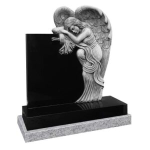 Carved Angel headstone