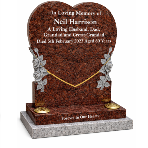 Aurora Granite heart